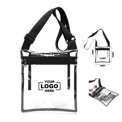 Clear Approved Crossbody Bag(Free Shipping)