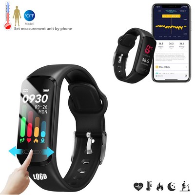 Thermometer Sports Bracelet Smart Tracker Fitness Watch