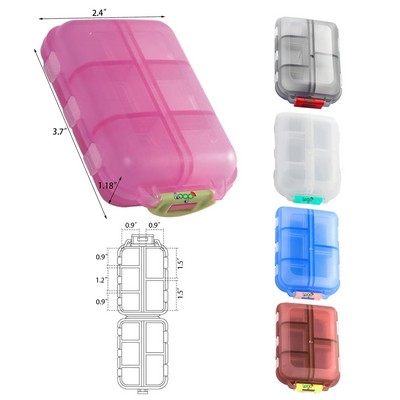 Portable Folding Small Pill Case