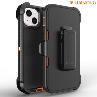 iPhone 14 Pro Max Rugged Case with Belt Clip