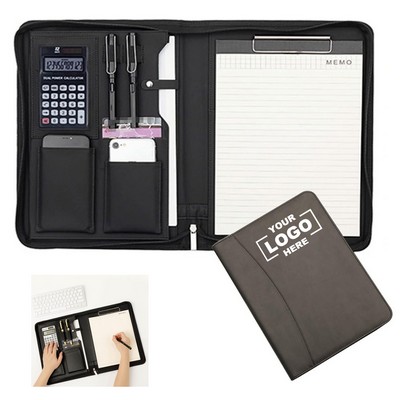 Leather A4 Portfolio Organizer Folder(Free Shipping)