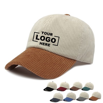 Timeless Corduroy Baseball Cap(Free Shipping)