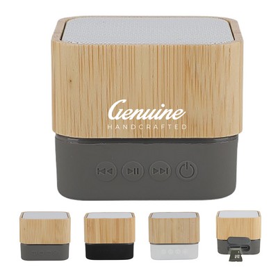 Bamboo Wood Speaker