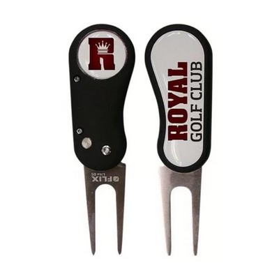 Flix DS Switchblade Divot Tool with Magnetic Ball Marker