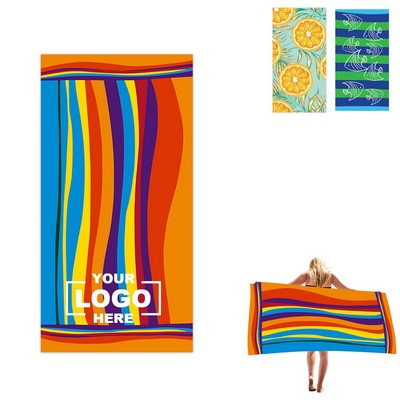 Oversized Beach Blanket Portable Towel