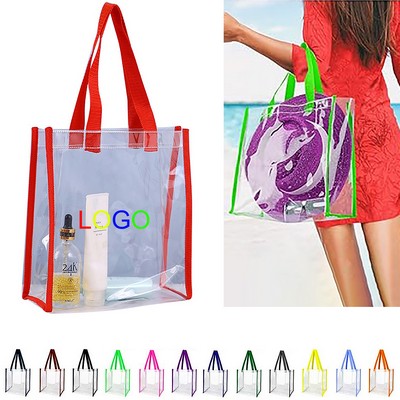 Clear Stadium Tote Bag (Full-Color Digital)
