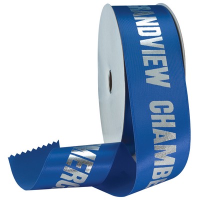 100 Yard Custom Printed Ribbon Roll (2½" W)