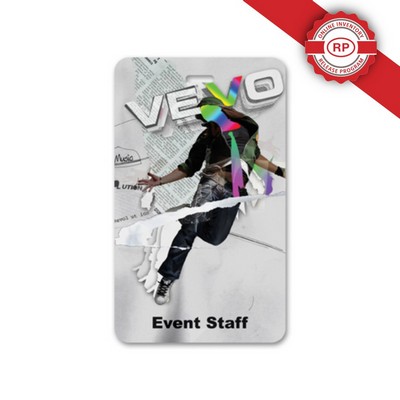 USA Made Laminated Event Tag (3"x5") Rectangle