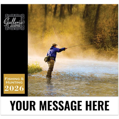 Galleria Wall Calendar 2026 Fishing and Hunting