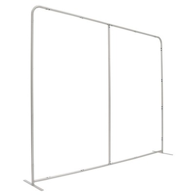 10'W x 90"H EuroFit Straight Wall Hardware