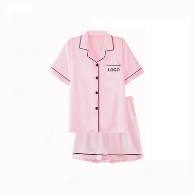 Silk Satin Pajamas (28"x 18")