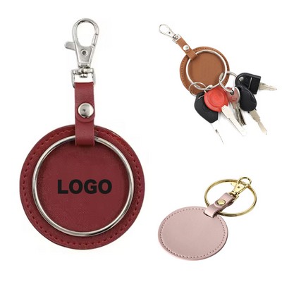 Leather Car Bag Pendant Keychain