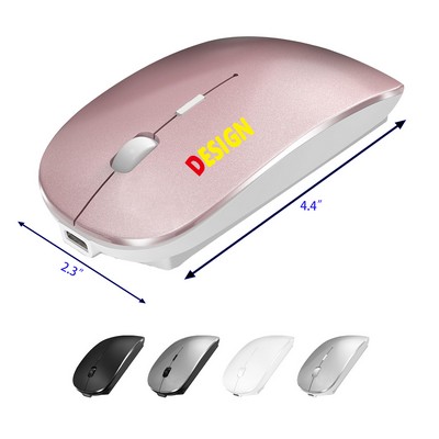 Wireless Silent with Dual Mode Mouse