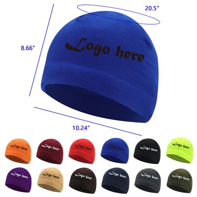Winter Warm Polar Fleece Skull Cap