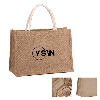 Jute Tote Bag