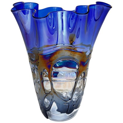 14" Art Glass Vase