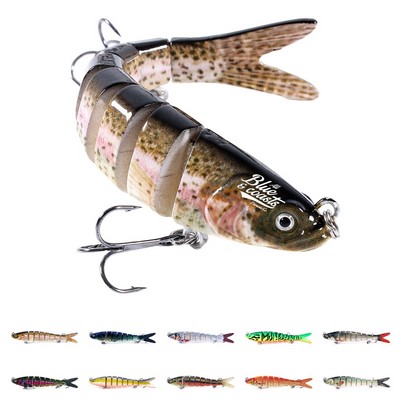 Segmented Multi-Jointed Bass Fishing Bait