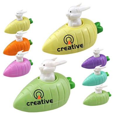 Easter Bunny Carrot Car Toy