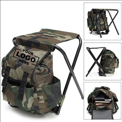 Fishing Backpack with Built-in Chair(Free Shipping)