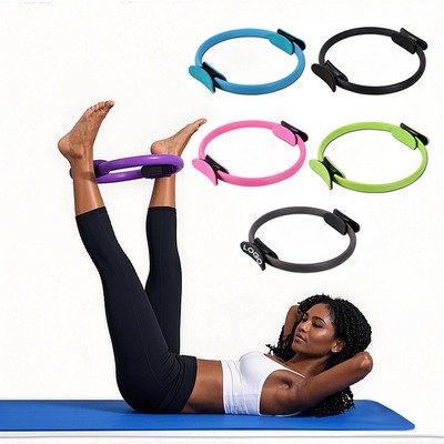 15" Pilates Ring Fitness Yoga Circle Sculpting Muscle Clamp MOQ10PCS