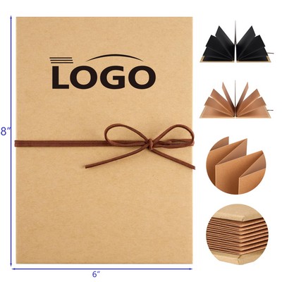 Scrapbook Album with Black Pages