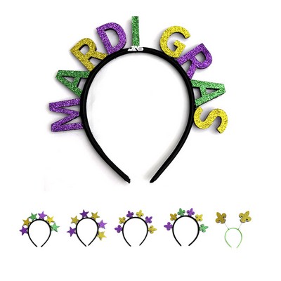 Mardi Gras Headband