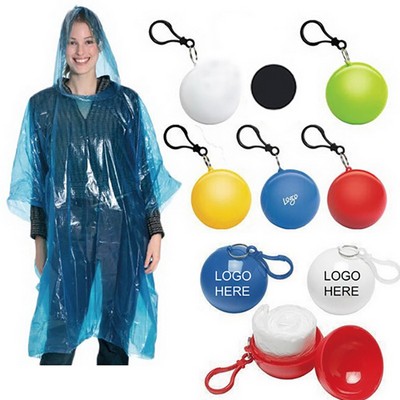 Ball Shape Disposable Raincoat