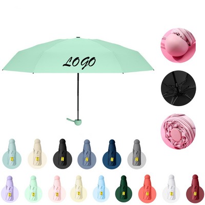Foldable Mini Umbrella – Compact Sun & Rain Protection, Perfect Gift & Travel Essential