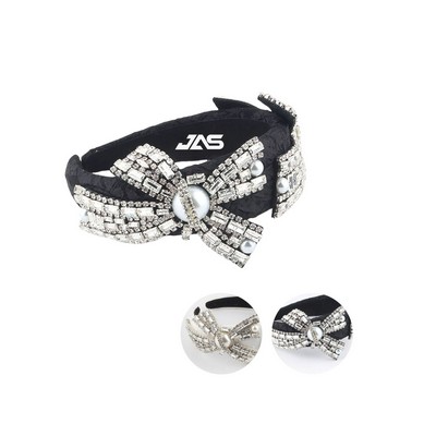 Diamond-in Bow hairband