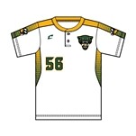 SAMPLE Juice Two-Button Jersey; Fusion Mesh; Adult; M