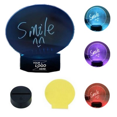 Luminous Dry Erase Board