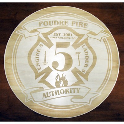 30" - Hardwood Sign