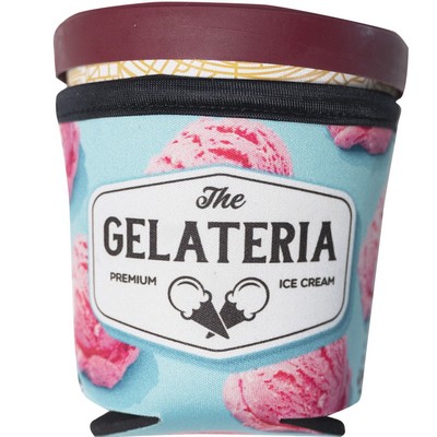 American Made Full Color Ice Cream Pint Cooler