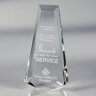 Matterhorn - Medium optical crystal award
