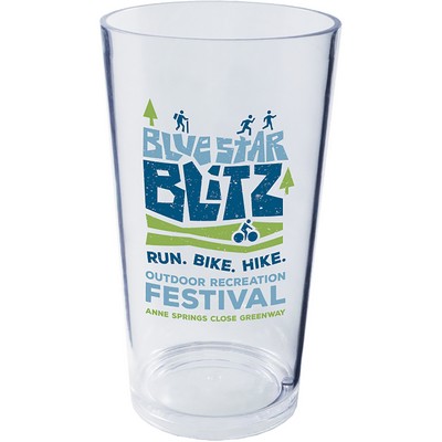 20 Oz. Styrene Pub Pint Glass