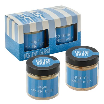 2 Way Signature Candy Jar Sets - Ice Ice Baby!
