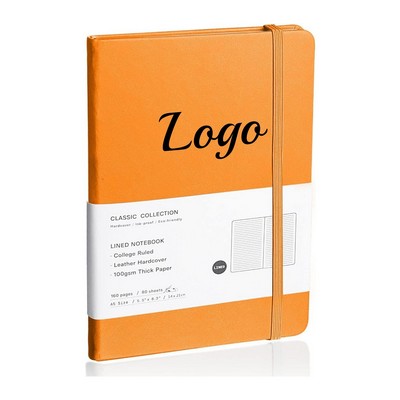 8.3"x5.7" 160 Pages Hardcover Lined Journal Notebook