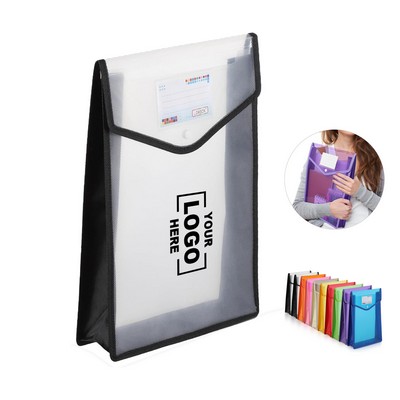 A4 Plastic Folder Expanding File Wallet(Free Shipping)