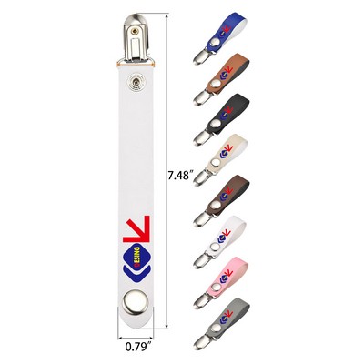 Hat Clips for Travel Pu Leather Hat Clips