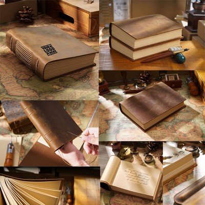 Genuine Leather Cover Journal Notebook