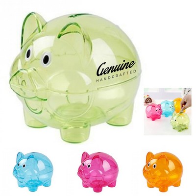Transparent Piggy Bank