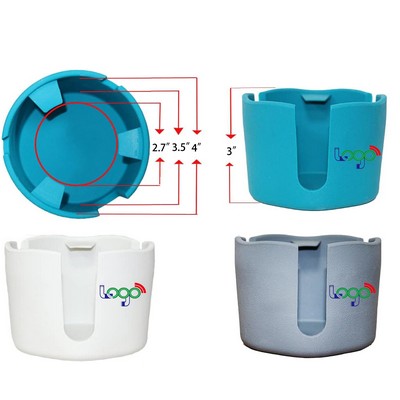 Anti-Spill Silicone Suction Cup Holder