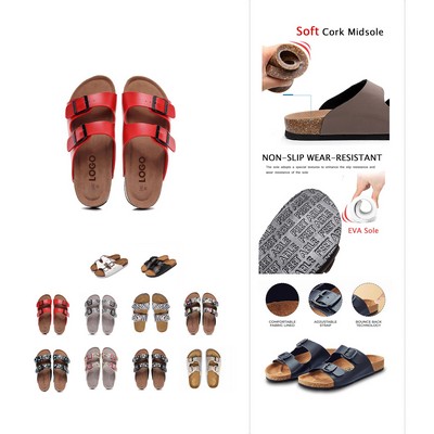 Cushioned Cork Footbed Sandal(SIZE4.5-8.5)