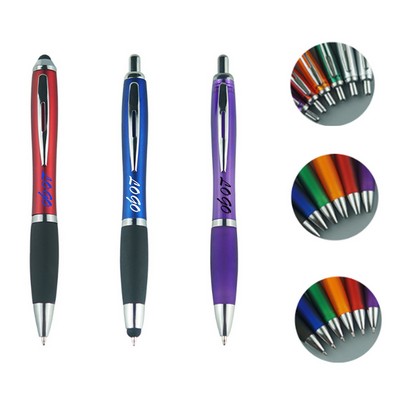 Office Gift Pen with Grip Sleeve and Click Mechanism Ballpoint Pen(Free Shipping)