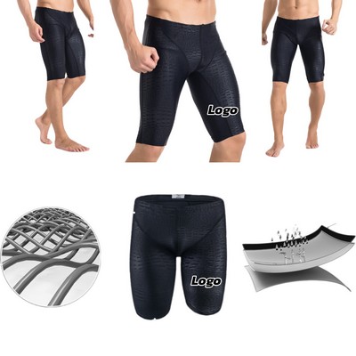 Men's 5/10 Flat Front Quick Dry Swimming Shorts