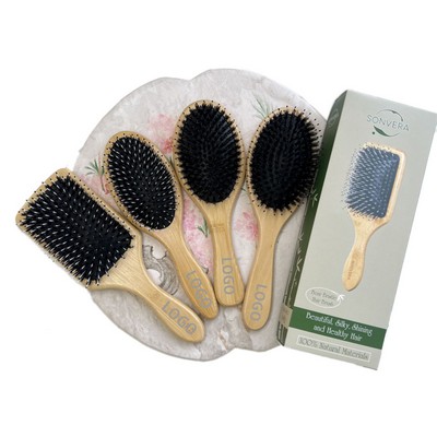 Boar Bristle Air - cushion Massage Comb