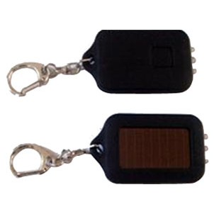 Solar Power Key Chain w/Light