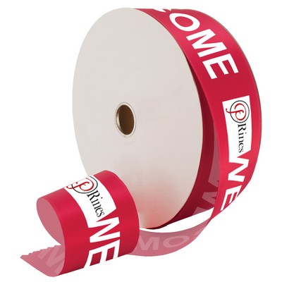 100 Yard Custom Printed Multicolor Ribbon Roll (2½" Wide)