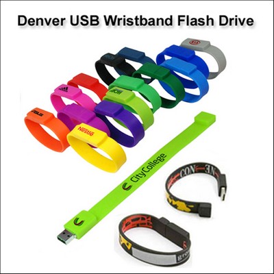 Denver USB Wristband - 128 MB Memory No Extra Tariff