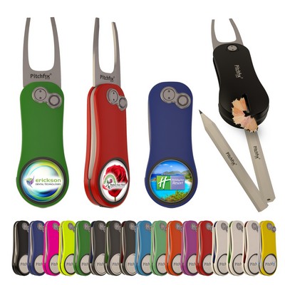 Pitchfix Hybrid 2.0 Golf Divot Repair Tool